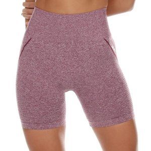Elite Eleven Womens Shorts Sz Med Berry Red Seamless Stretch Sporting Tagless